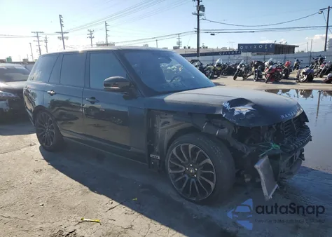 2018 Land Rover Range Rover Hse из США, поврежденный, VIN SALGS2SVXJA391966